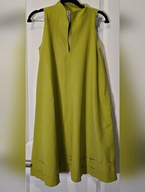 Maria Pinto Neon Yellow Dress - Size S